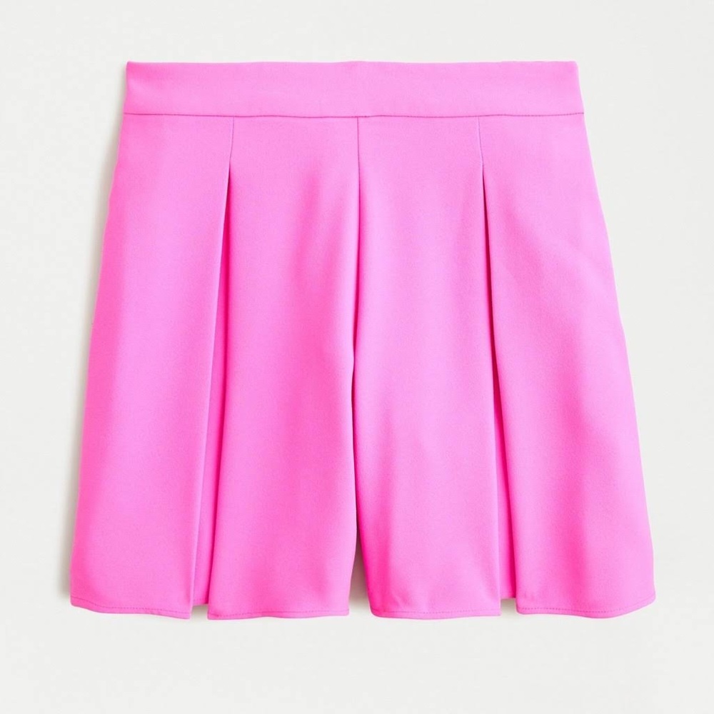 J. Crew 365 Crepe Pleated Shorts